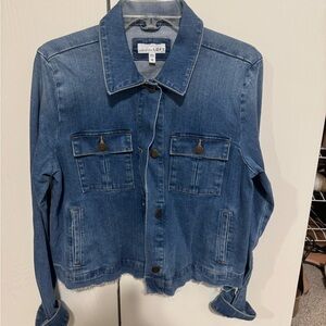 LOFT Classic Indigo Jean Jacket